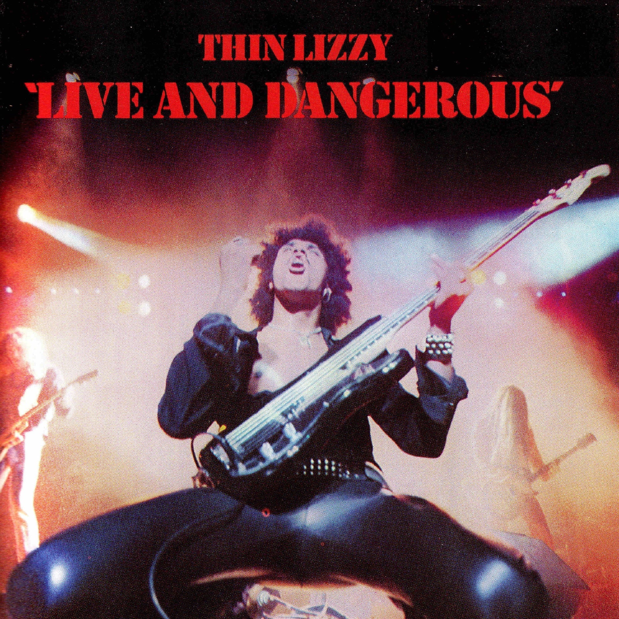 THIN LIZZY 'LIVE AND DANGEROUS' 2LP - METALLIC SILVER