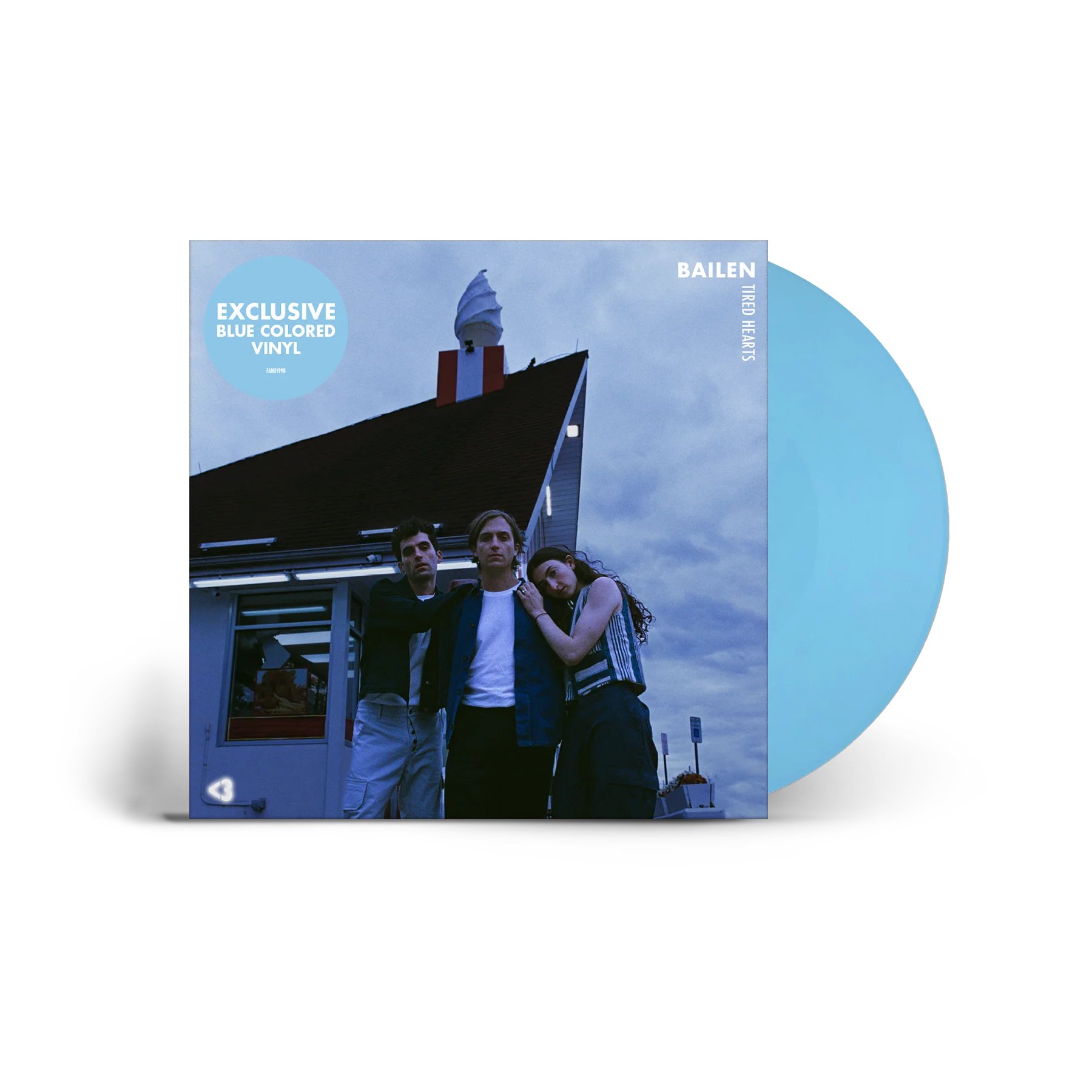 BAILEN 'TIRED HEARTS' LP - BABY BLUE