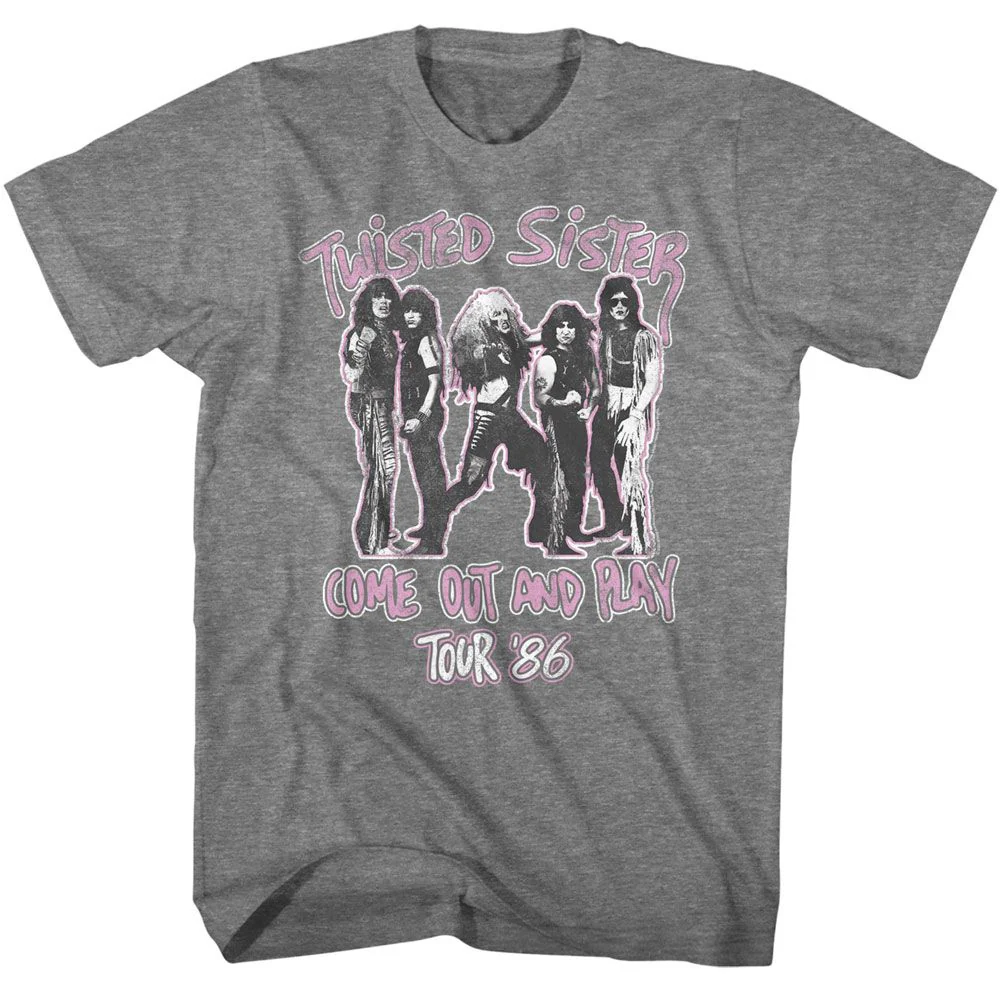 TWISTED SISTER - COME OUT AND PLAY SHIRT