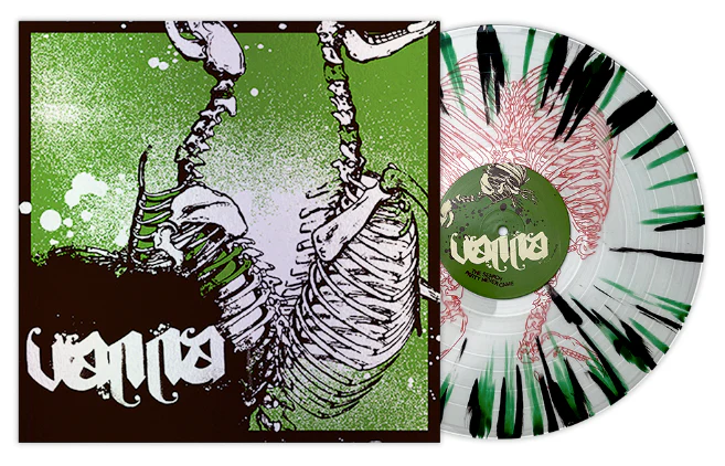 VANNA ‘THE SEARCH PARTY NEVER CAME’ LP - EXCLUSIVE - LTD. 300 - CLEAR/BLACK/GREEN/SPLATTER  + SCREEN PRINTED B-SIDE