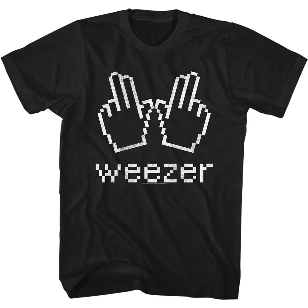 WEEZER - CURSOR W AND LOGO SHIRT
