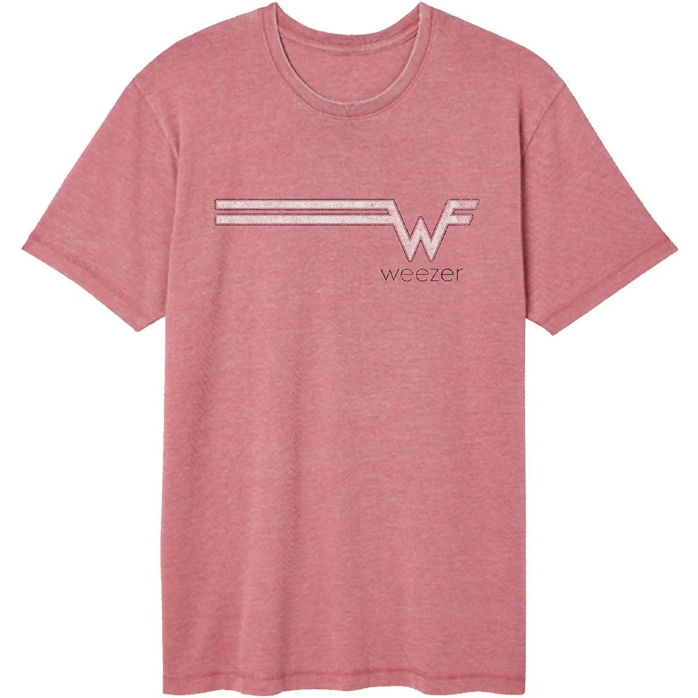 WEEZER - STRIPED LOGO SHIRT