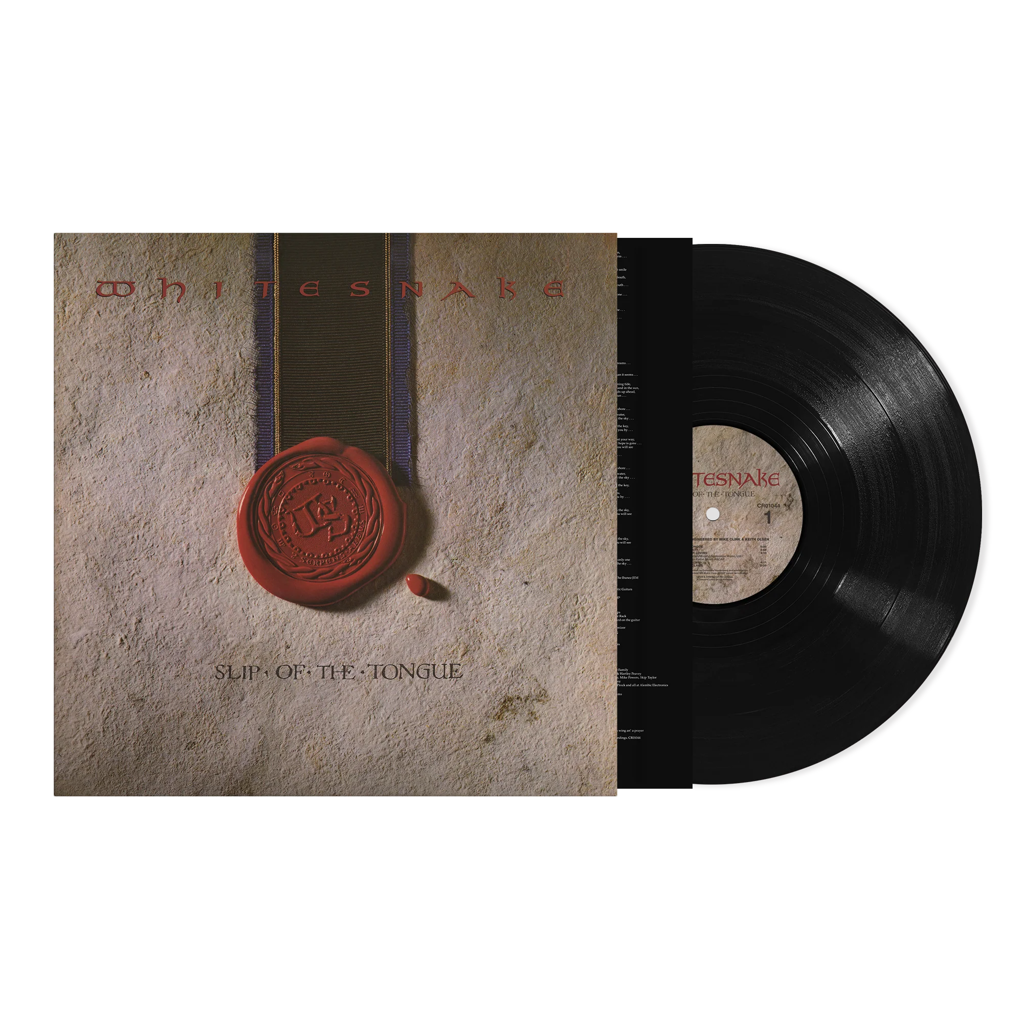 WHITESNAKE ‘SLIP OF THE TONGUE’ LP (Black Vinyl)