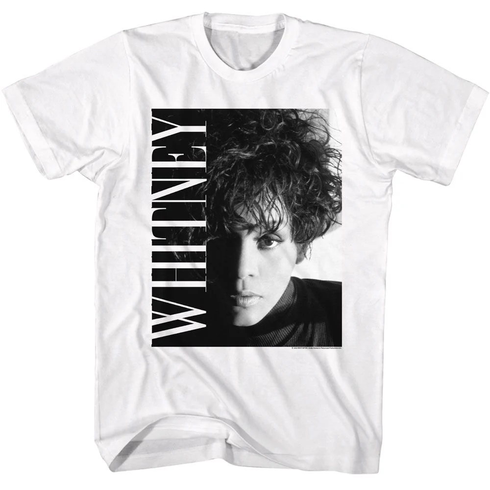 WHITNEY HOUSTON - CLOSE UP SHIRT