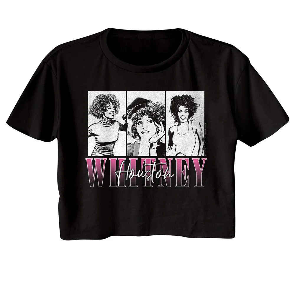 WHITNEY HOUSTON - THREE RECTANGLES LADIES SHIRT