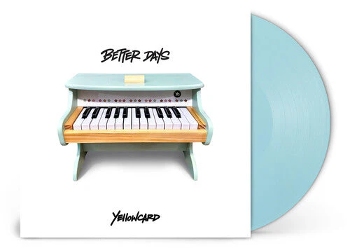 YELLOWCARD'BETTER DAYS' LP - BLUE