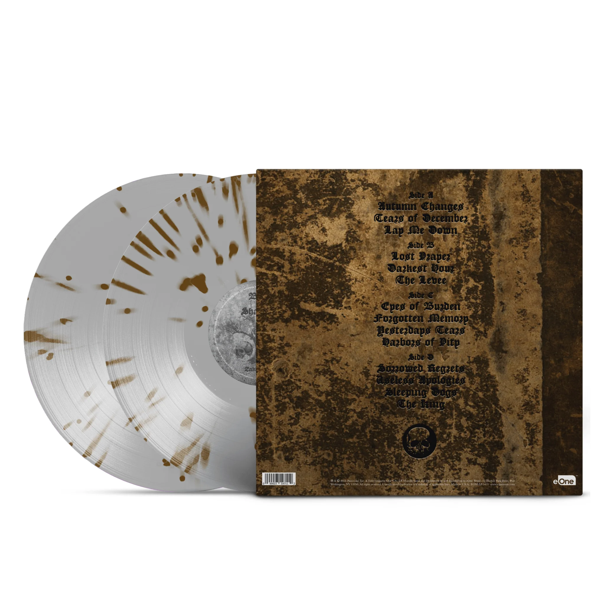 ZAKK WYLDE 'BOOK OF SHADOWS II' 2LP - SILVER/BROWN SPLATTER - Image 2