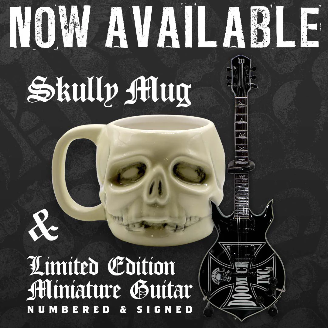 ZAKK WYLDE SIGNED HEATHEN GRAIL MINI GUITAR - WYLDE AUDIO REPLICA COLLECTIBLE BY AXE HEAVEN' - Image 3