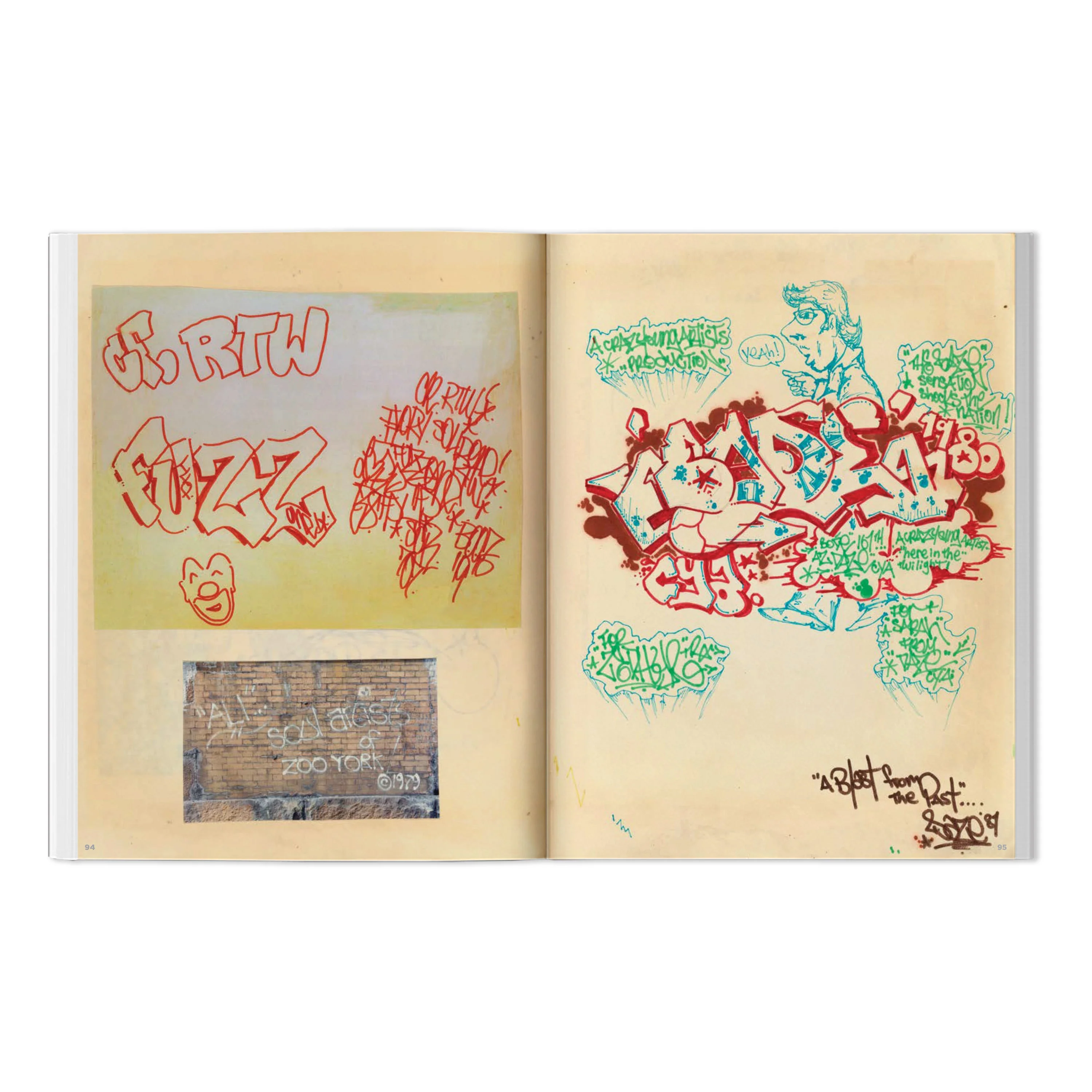 ZEPHYR 'GRAFFITI BLACK BOOK/SCRAPBOOK: 1978 & BEYOND' BOOK - Image 12